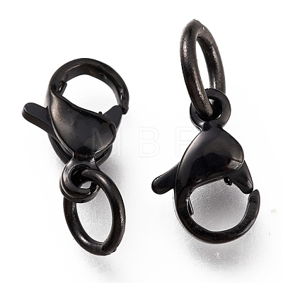 304 Stainless Steel Lobster Claw Clasps STAS-G240-01A-EB-1