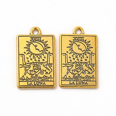 Tibetan Style Alloy Pendants PALLOY-M207-06AG-02-1