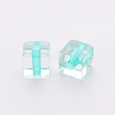 Transparent Acrylic Beads TACR-S154-12A-68-1