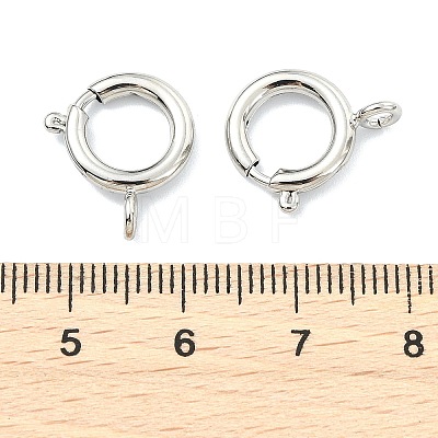 SHEGRACE Brass Spring Ring Clasps XGRPCN932-223P-1