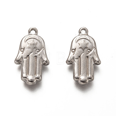 Non-Tarnish 201 Stainless Steel Pendants STAS-H125-44P-1