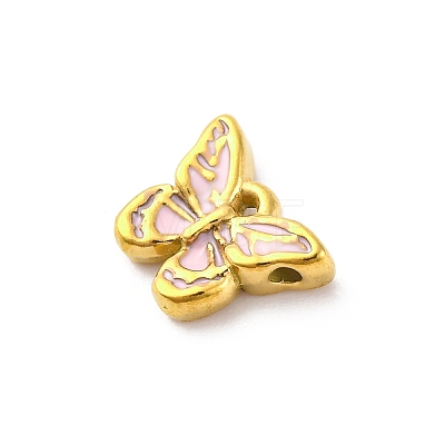 304 Stainless Steel Enamel Pendants STAS-B085-43G-01-1