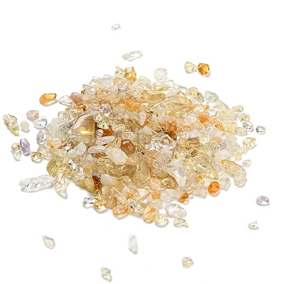 Natural Citrine Chip Beads G-O103-09B-1