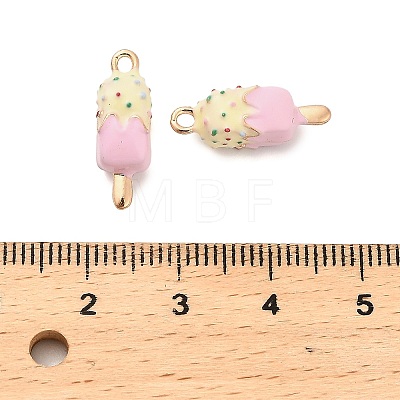 Alloy Enamel Pendants X-PALLOY-R155-01G-06-1