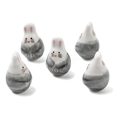 Handmade Porcelain Beads PORC-G015-04F-1