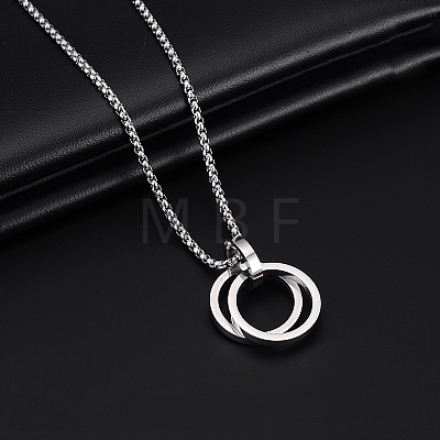 Alloy Pendant 201 Stainless Steel Chain Necklaces for Men FS-WG1D596-10-1