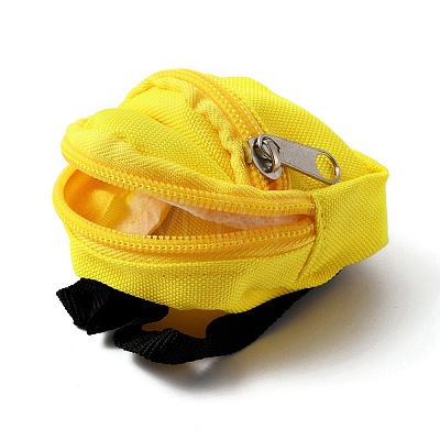 Mini Cloth Doll Backpack AJEW-WH0307-21C-1
