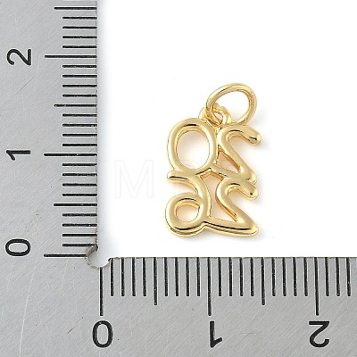 Brass Pendants KK-L245-24G-1