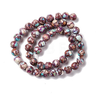 Natural Imperial Jasper Beads Strands G-K327-02A-1