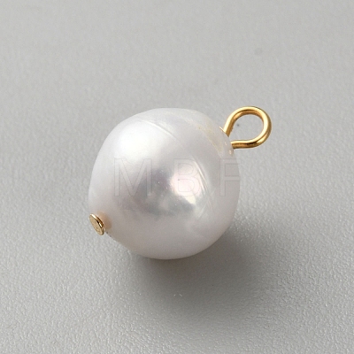 Natural Baroque Keshi Pearl Charms LS-KK-CJC0025-001G-01-1