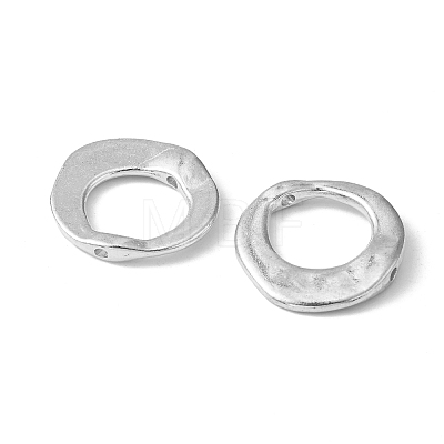 Tibetan Style Irregular Ring Bead Frames K081Z022-1
