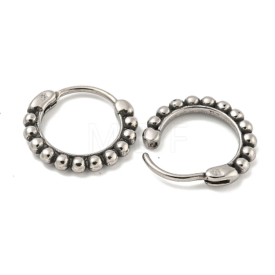 316 Surgical Stainless Steel Hoop Earrings EJEW-D096-12AS-06-1