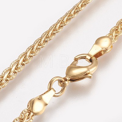 Brass Chain Necklaces Making NJEW-O101-18G-1