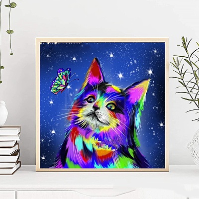 Cat DIY Diamond Painting Kits PW-WG313F1-01-1