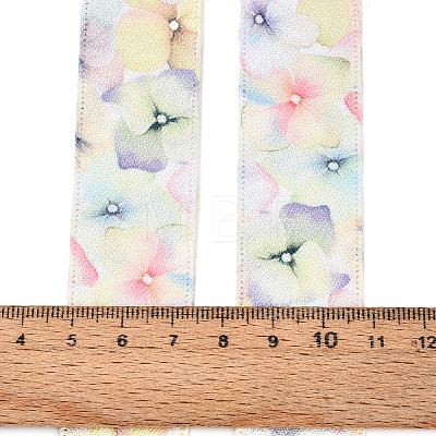 Single Face Printed Polyester Satin Ribbon SRIB-T009-02A-03-1