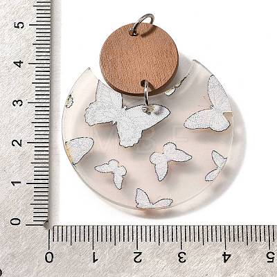 Printed Acrylic Pendants FIND-B045-19C-1