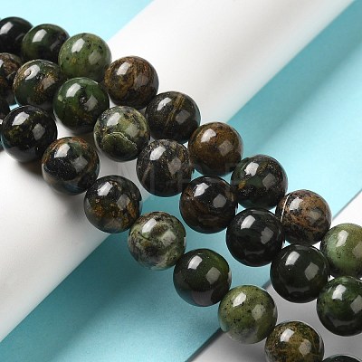 Natural Chrysoprase Beads Strands G-H298-A09-05-1