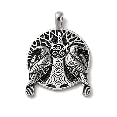 Viking 304 Stainless Steel Big Pendants X-STAS-L223-09AS-1