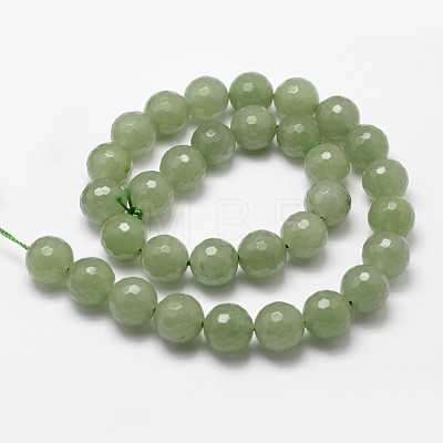 Natural Green Aventurine Beads Strands G-D840-28-8mm-1