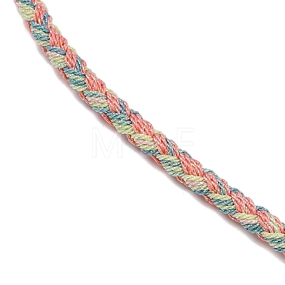 3.5MM Round Nylon Cotton Cord Necklace Making NJEW-C106-03RG-08-1