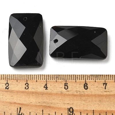 Natural Black Onyx(Dyed & Heated) Pendants G-Z071-04D-1