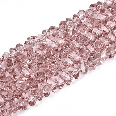 Transparent Glass Beads Strands X-GLAA-N018-4mm-25-1