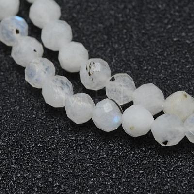 Natural Rainbow Moonstone Beads Strands G-E411-08-4mm-1