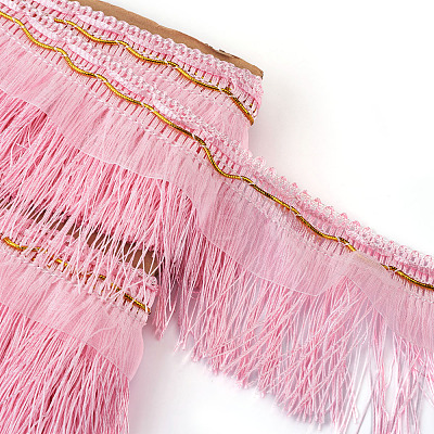 Polyester Tassel Fringe Trimming OCOR-TAC0008-21M-1