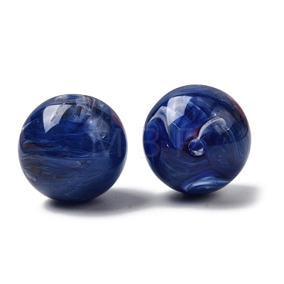 Acrylic Imitation Gemstone Beads PGB282Y-12-1