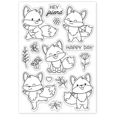 PVC Plastic Stamps DIY-WH0167-57-0073-1