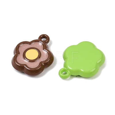 Opaque Acrylic Pendants MACR-C039-13-1