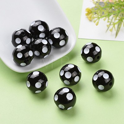 Chunky Bubblegum Acrylic Beads SACR-S146-20mm-09-1