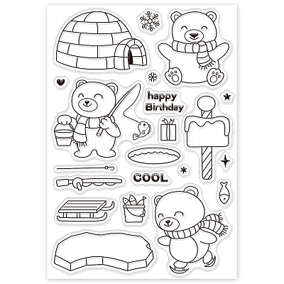 PVC Plastic Stamps DIY-WH0167-56-624-1