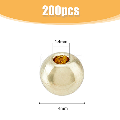 200Pcs Alloy Beads FIND-HY0001-68-1