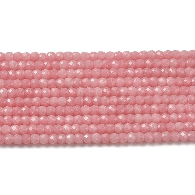 Synthetic Luminous Stone Beads Strands G-C086-01B-03-1