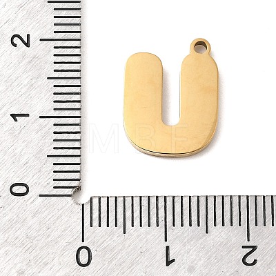 304 Stainless Steel Pendants STAS-K297-09U-G-1