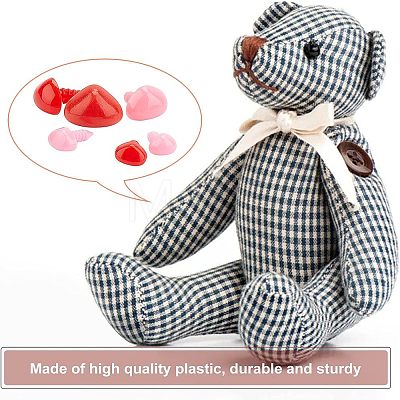 Resin Doll Nose with Washers DIY-WH0209-06B-1