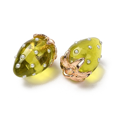 Resin Pendants FIND-C096-01G-01-1