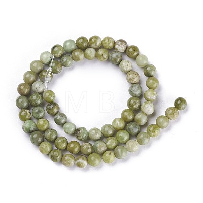 Natural Idocrase Beads Strands G-N165-7-2-1