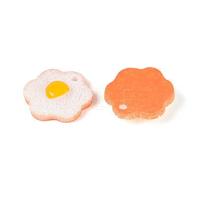 Opaque Resin Pendants RESI-TAC0021-135-1