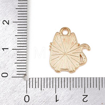 Valentine's Day Alloy Enamel Pendants ENAM-I084-01KCG-03-1