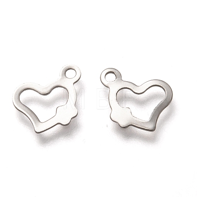201 Stainless Steel Charms STAS-B001-26P-1