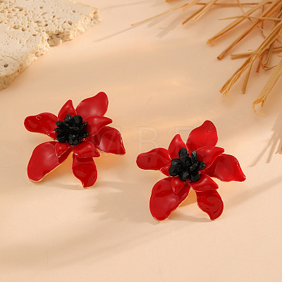 Plastic Stud Earrings for Women WGA3617-01-1