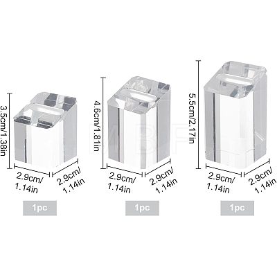Acrylic Ring Displays ODIS-WH0010-42-1