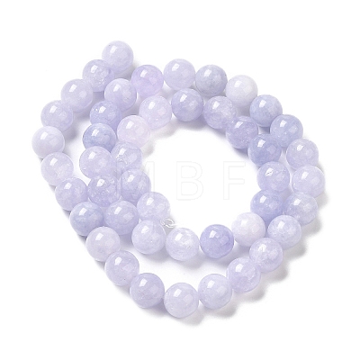 Natural Dyed White Jade Beads Strands G-M402-C03-06-1