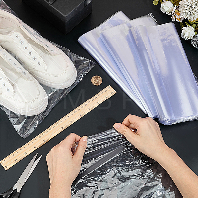 50Pcs PVC Heat Shrink Wrap Bags ABAG-WH0045-83B-1