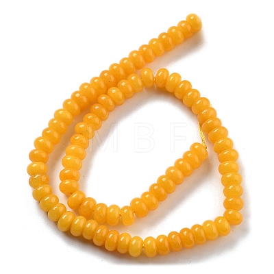 Natural White Jade Beads Strands G-E507-01V-1