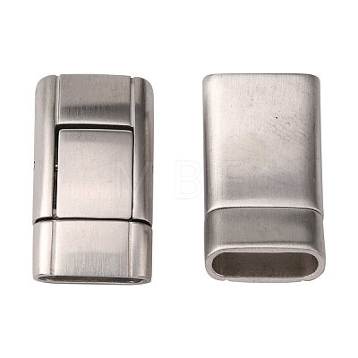 304 Stainless Steel Bayonet Clasps X-STAS-K145-24P-1