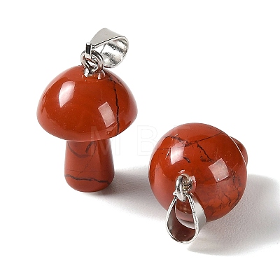 Natural Red Jasper Pendants GG-CBAA0EE-05P-12-1