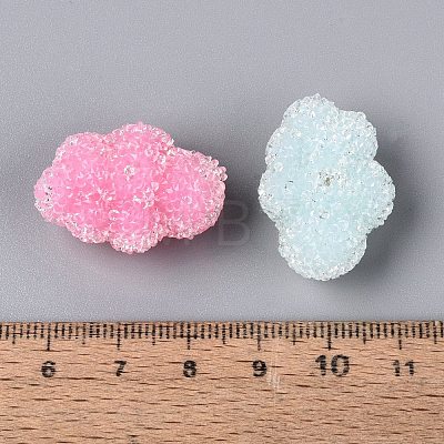 Opaque Acrylic Beads OACR-Q201-01A-M-1